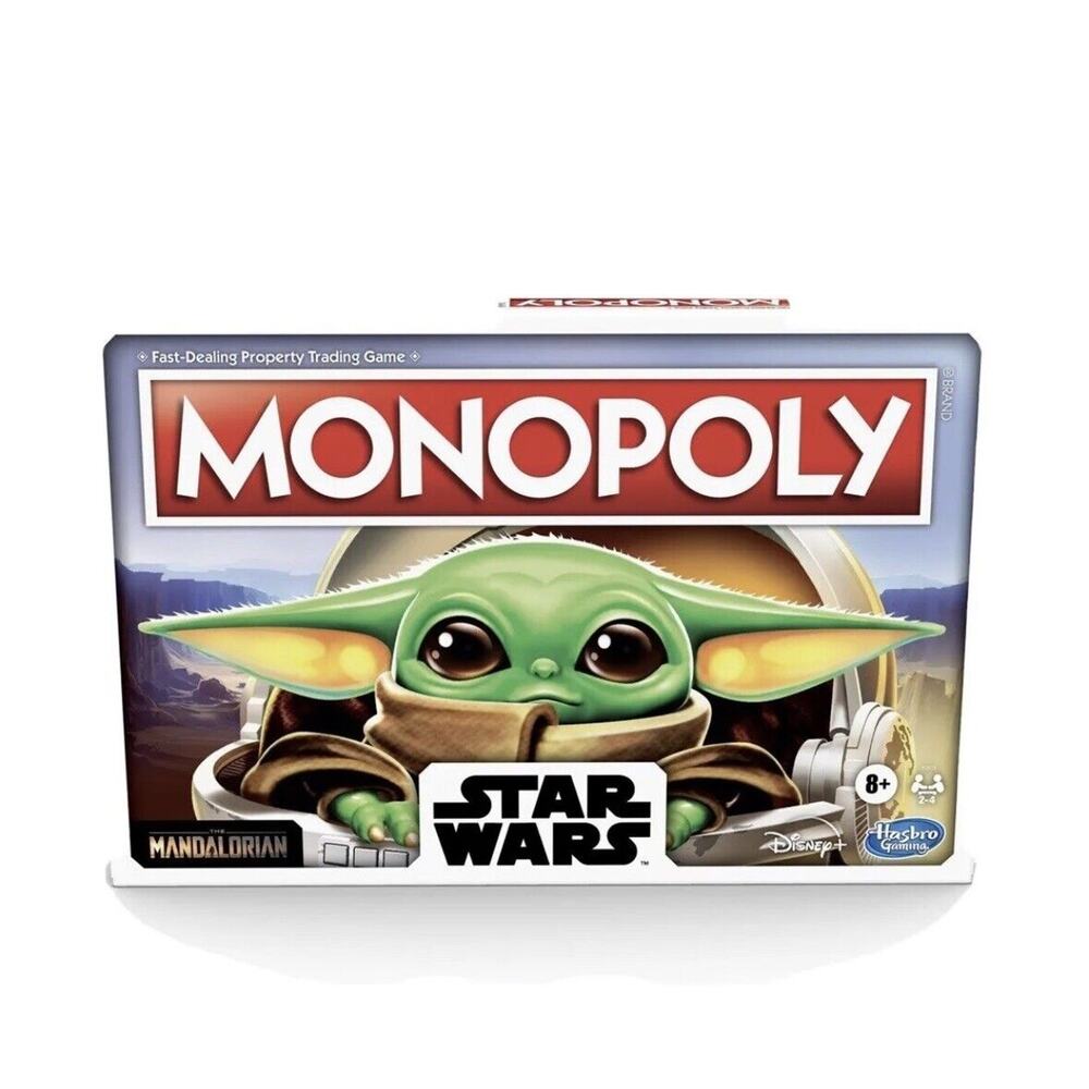Star Wars Monopoly The Mandalorian Baby Yoda 2020 Factory Sealed